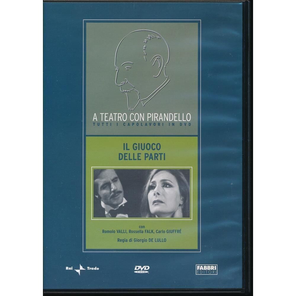 TeknoFilm - DVD - A teatro con Pirandello - IL GIUOCO DELLE PARTI di Giorgio De Lullo (1970) - FABBRI EDITORI