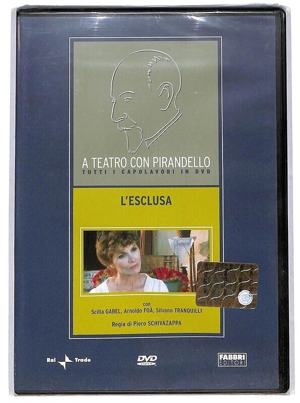 TeknoFilm - DVD - A teatro con Pirandello - L'ESCLUSA di Piero Schivazappa (1980) - FABBRI EDITORI