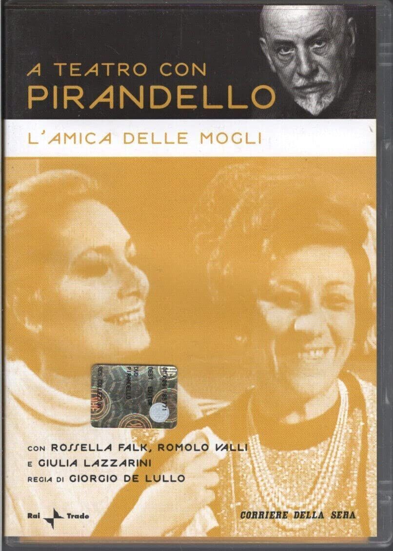 TeknoFilm - DVD - A teatro con Pirandello - L'AMICA DELLE MOGLI di Giorgio De Lullo (1970) - CORRIERE DELLA SERA