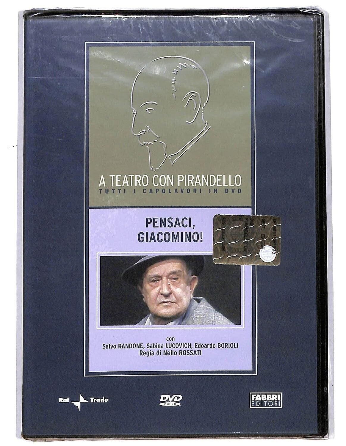 TeknoFilm - DVD - A teatro con Pirandello - PENSACI, GIACOMINO! di Nello Rossati (1986) - FABBRI EDITORI
