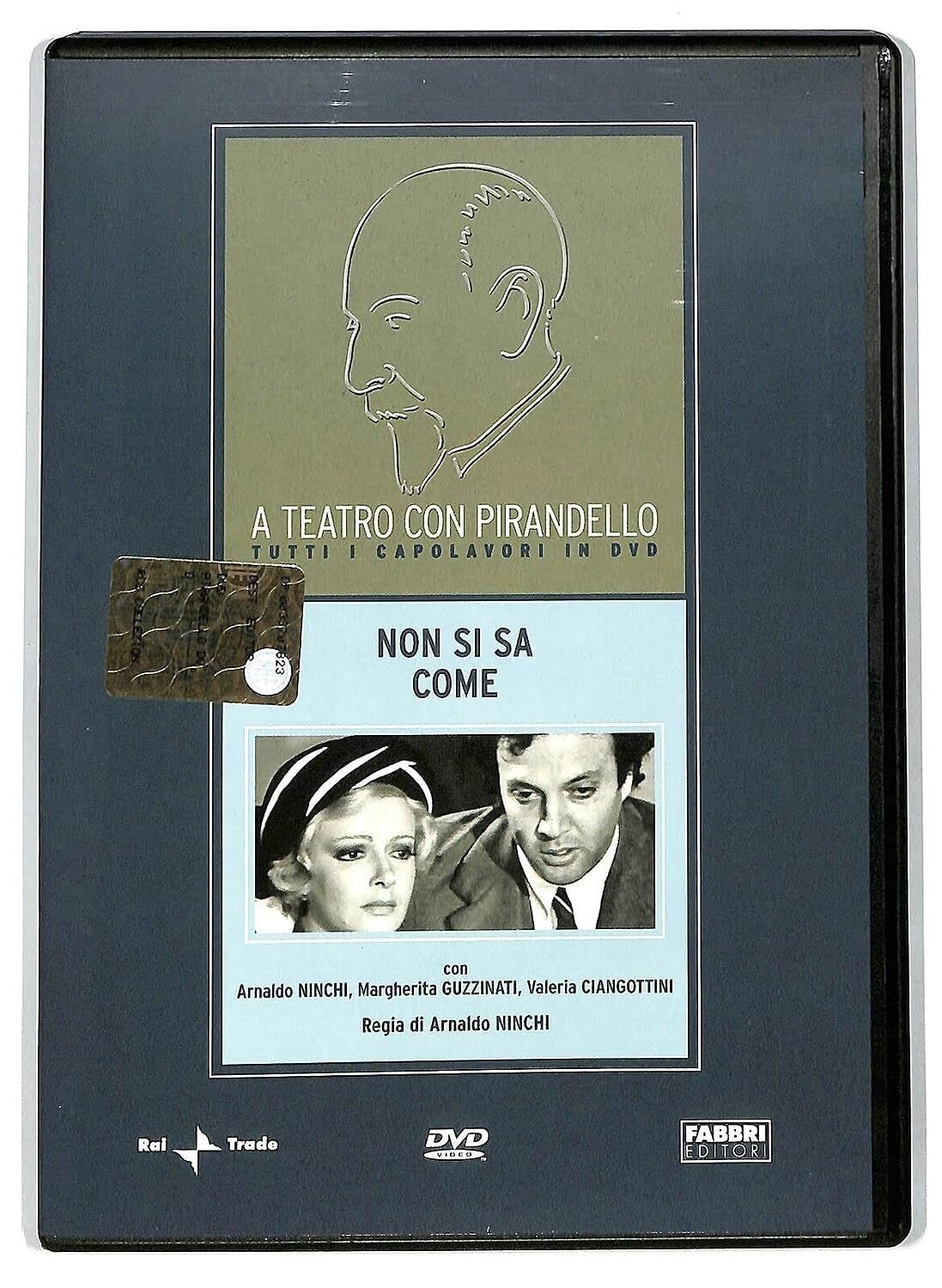TeknoFilm - DVD - A teatro con Pirandello - NON SI SA COME di Arnaldo Ninchi (1978) - FABBRI EDITORI