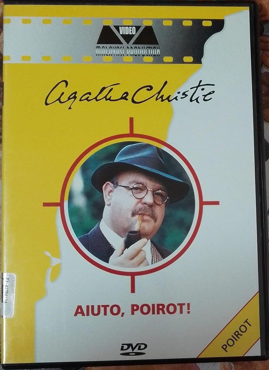 TeknoFilm - DVD - Agatha Christie - AIUTO, POIROT! di Andrew Grieve (1994) - MALAVASI