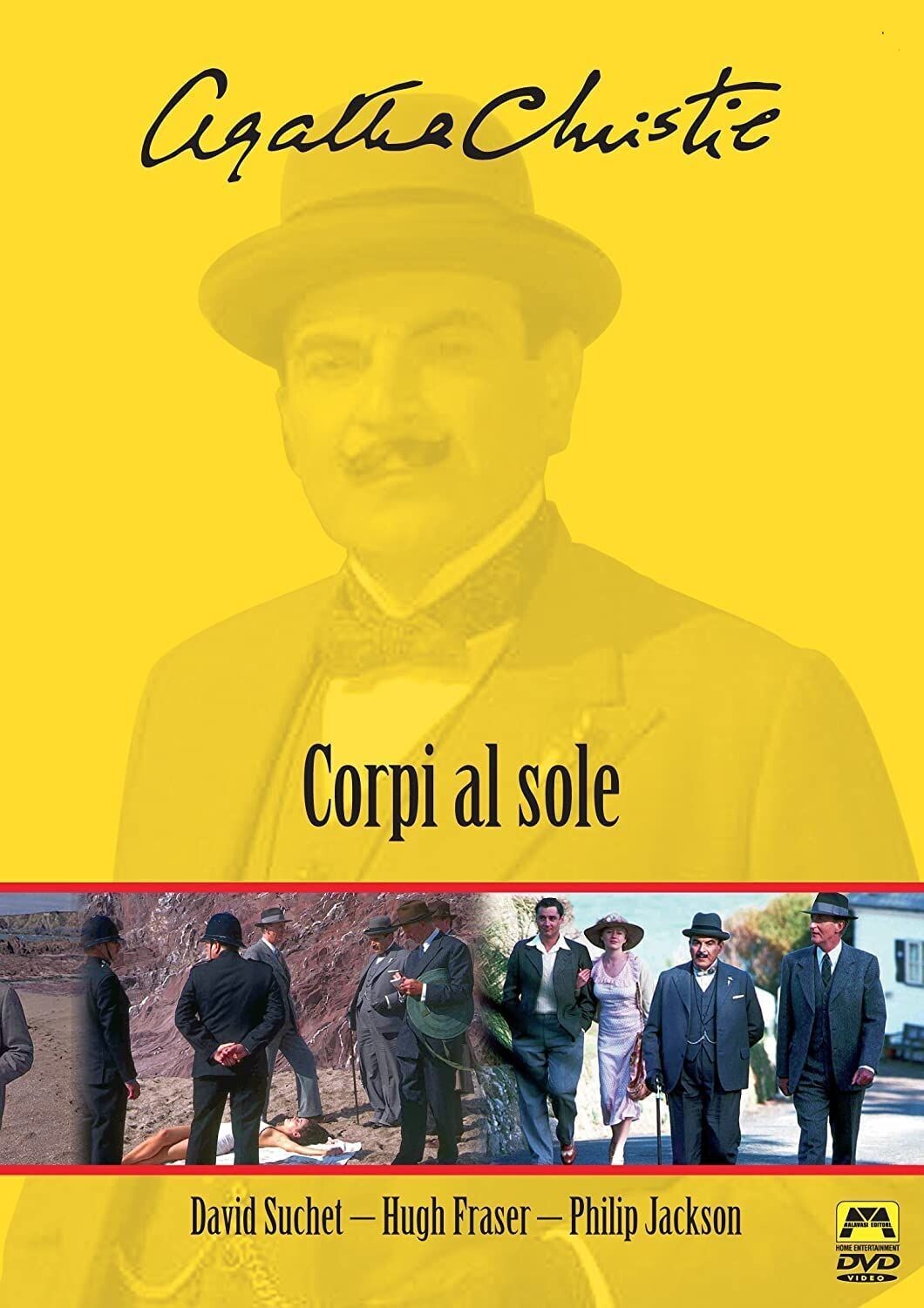 TeknoFilm - DVD - Agatha Christie - CORPI AL SOLE di Tom Clegg (2000) - MALAVASI