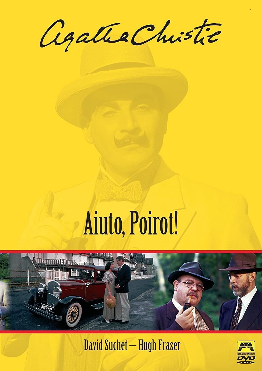 TeknoFilm - DVD - Agatha Christie - AIUTO, POIROT! di Andrew Grieve (1994) - MALAVASI