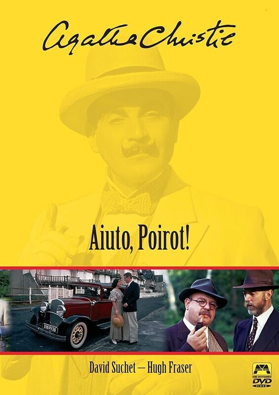 TeknoFilm - DVD - Agatha Christie - AIUTO, POIROT! di Andrew Grieve (1994) - MALAVASI
