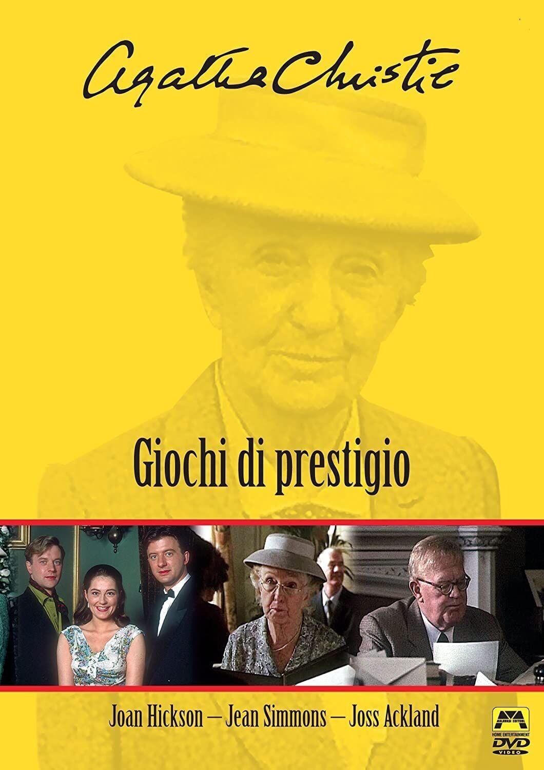 TeknoFilm - DVD - Agatha Christie - GIOCHI DI PRESTIGIO di Norman Stone (1991) - MALAVASI