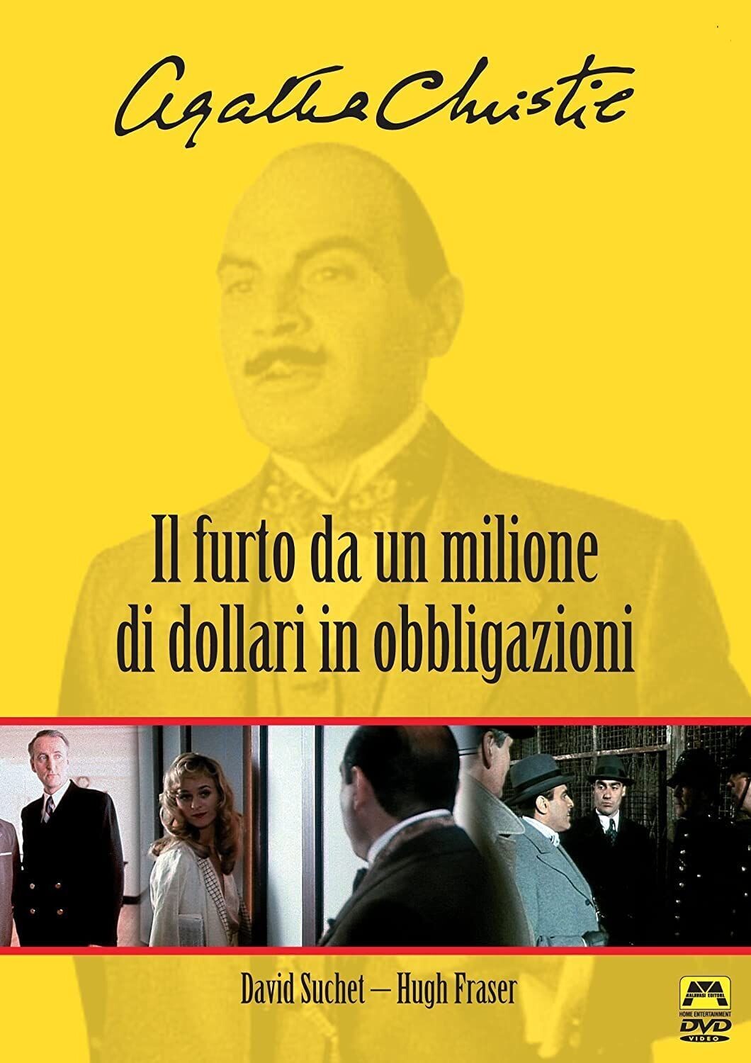 TeknoFilm - DVD - Agatha Christie - IL FURTO DA UN MILIONE DI DOLLARI IN OBBLIGAZIONI di Andrew Grieve (1991) - MALAVASI