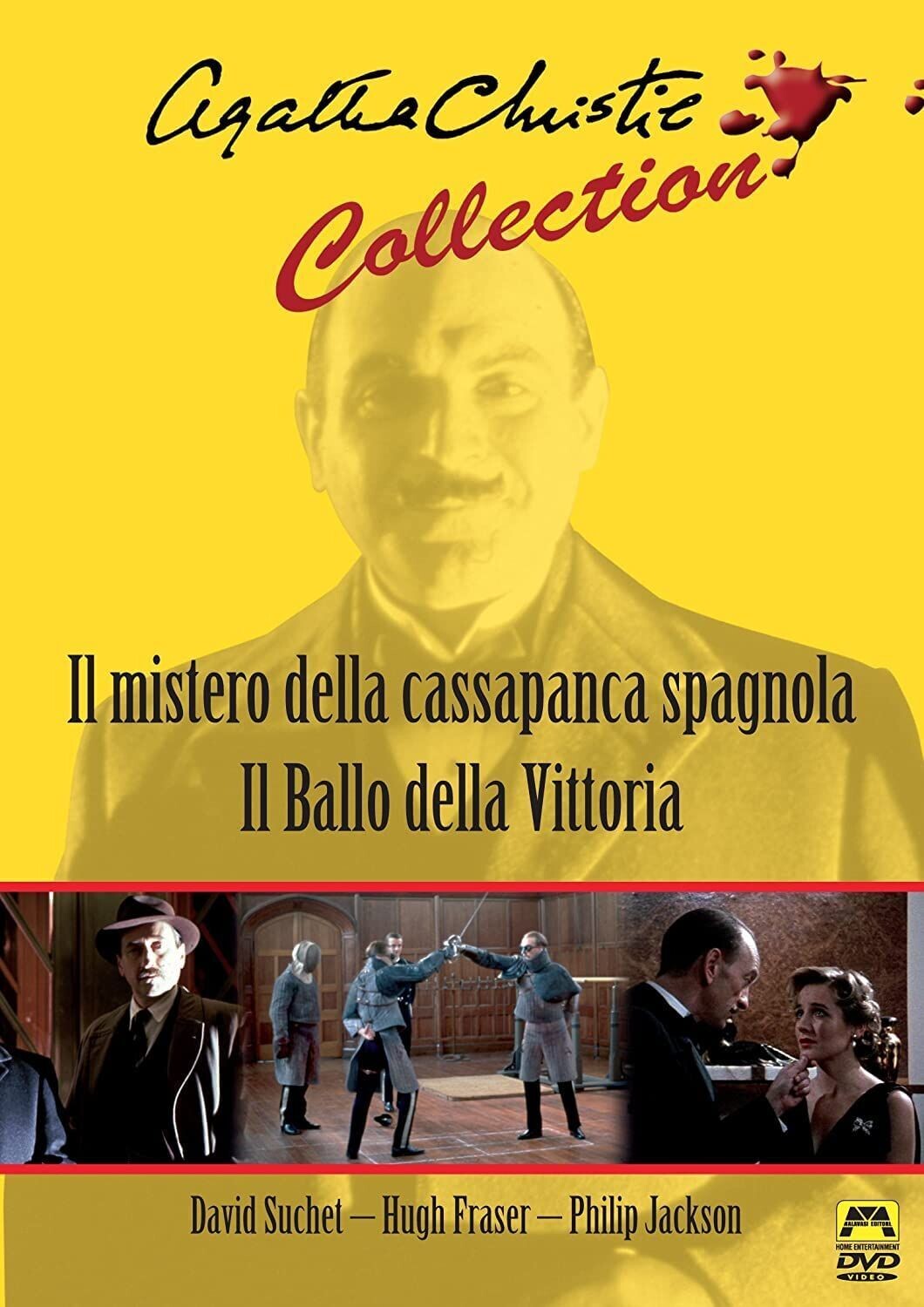 TeknoFilm - DVD - Agatha Christie Collection - IL MISTERO DELLA CASSAPANCA SPAGNOLA (Andrew Grieve 1990) + IL BALLO DELLA VITTORIA (Rennie Rye 1991) - MALAVASI