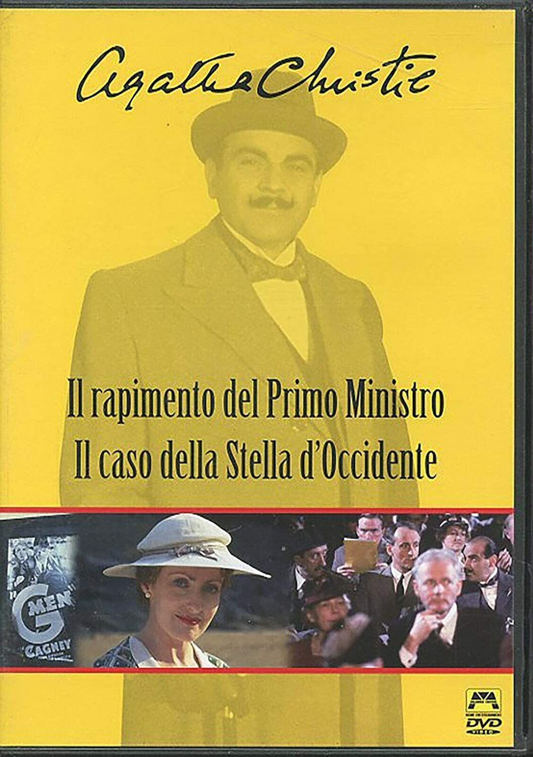 TeknoFilm - DVD - Agatha Christie - IL RAPIMENTO DEL PRIMO MINISTRO (Andrew Grieve 1990) + IL CASO DELLA STELLA D'OCCIDENTE (Richard Spence 1990) - MALAVASI