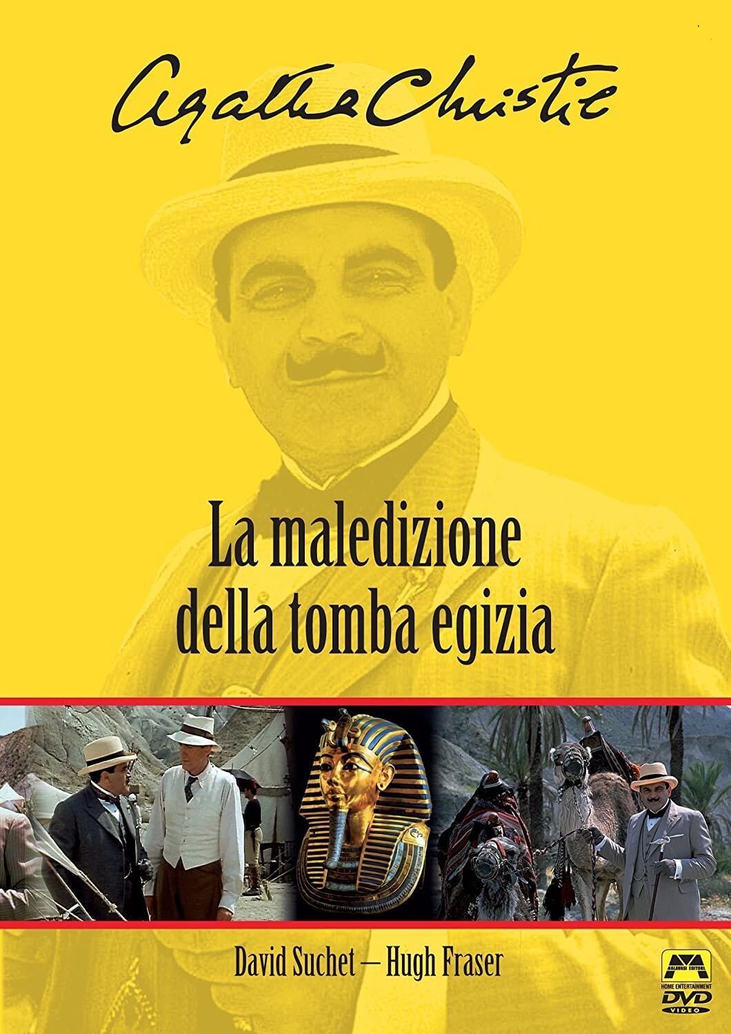 TeknoFilm - DVD - Agatha Christie - LA MALEDIZIONE DELLA TOMBA EGIZIA di Peter Barber Fleming (1993) - MALAVASI