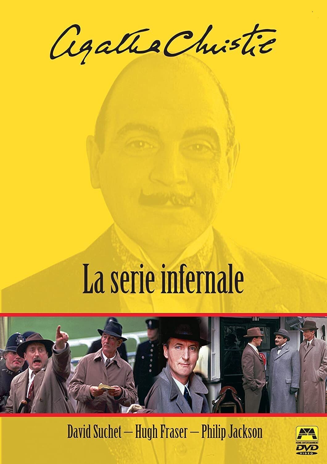TeknoFilm - DVD - Agatha Christie - LA SERIE INFERNALE di Andrew Grieve (1992) - MALAVASI
