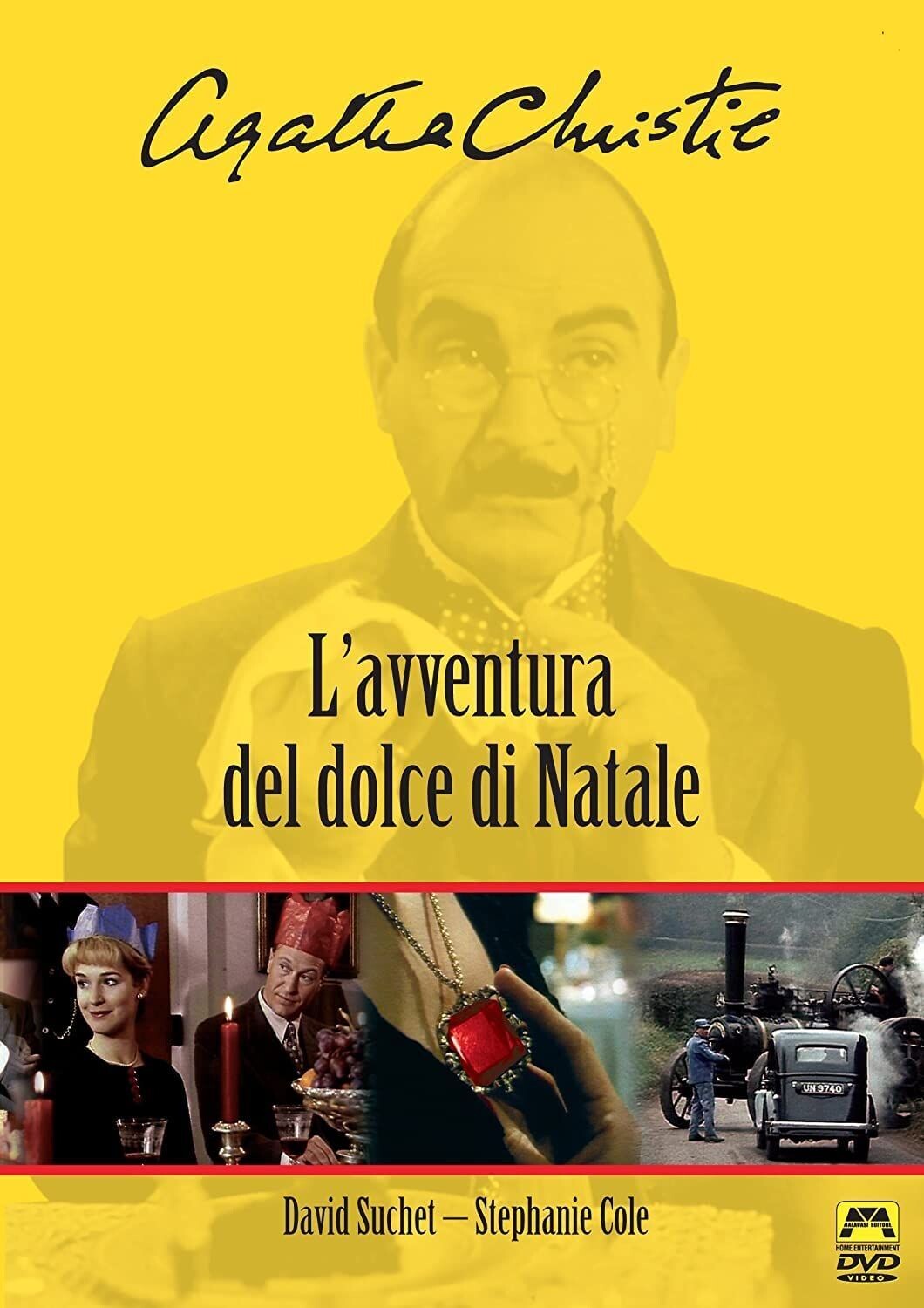 TeknoFilm - DVD - Agatha Christie - L'AVVENTURA DEL DOLCE NATALE di Andrew Grieve (1991) - MALAVASI