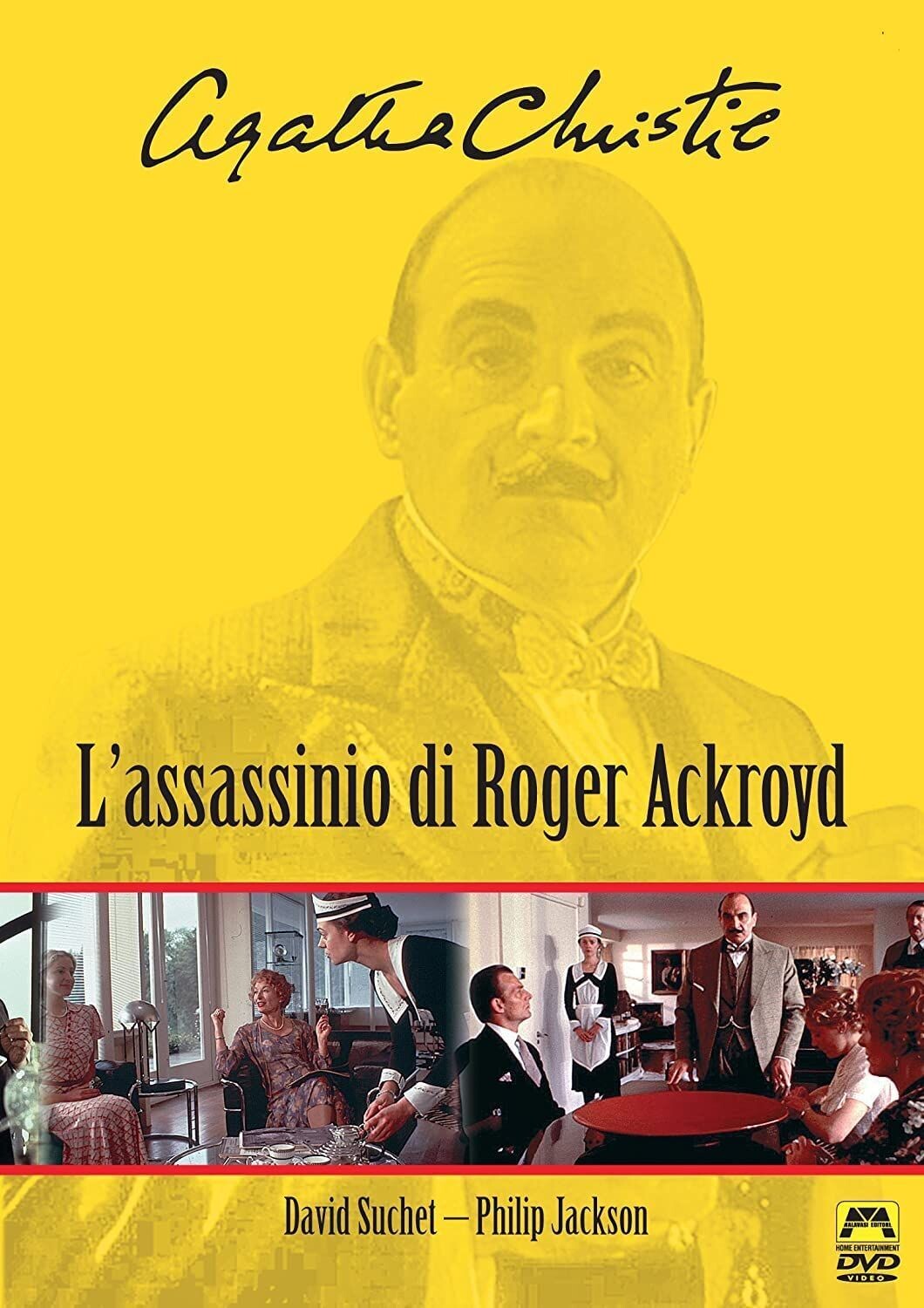 TeknoFilm - DVD - Agatha Christie - L'ASSASSINIO DI ROGER ACKROYD di Andrew Grieve (1999) - MALAVASI