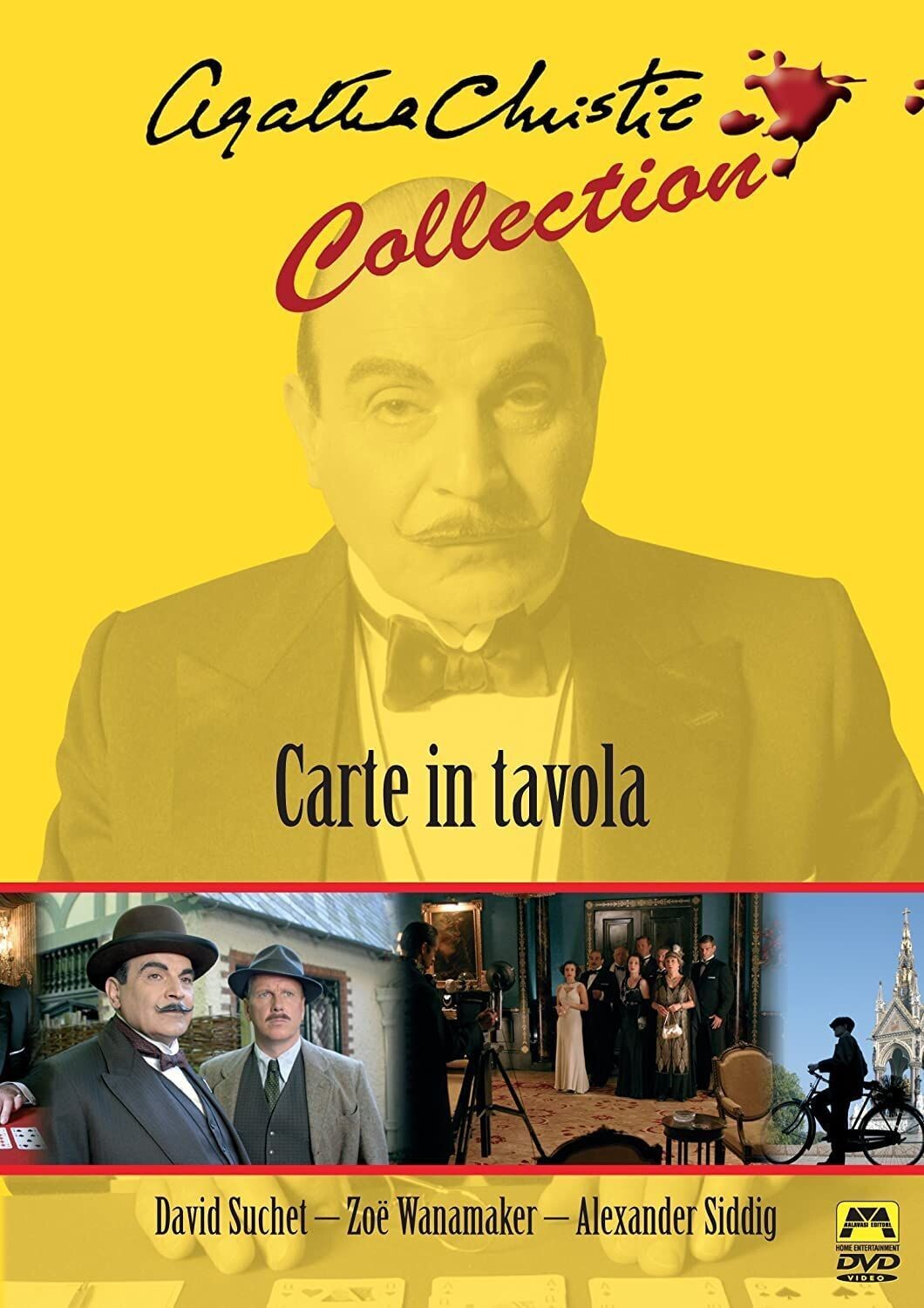 TeknoFilm - DVD - Agatha Christie Collection - CARTE IN TAVOLA di Sarah Harding (2005) - MALAVASI