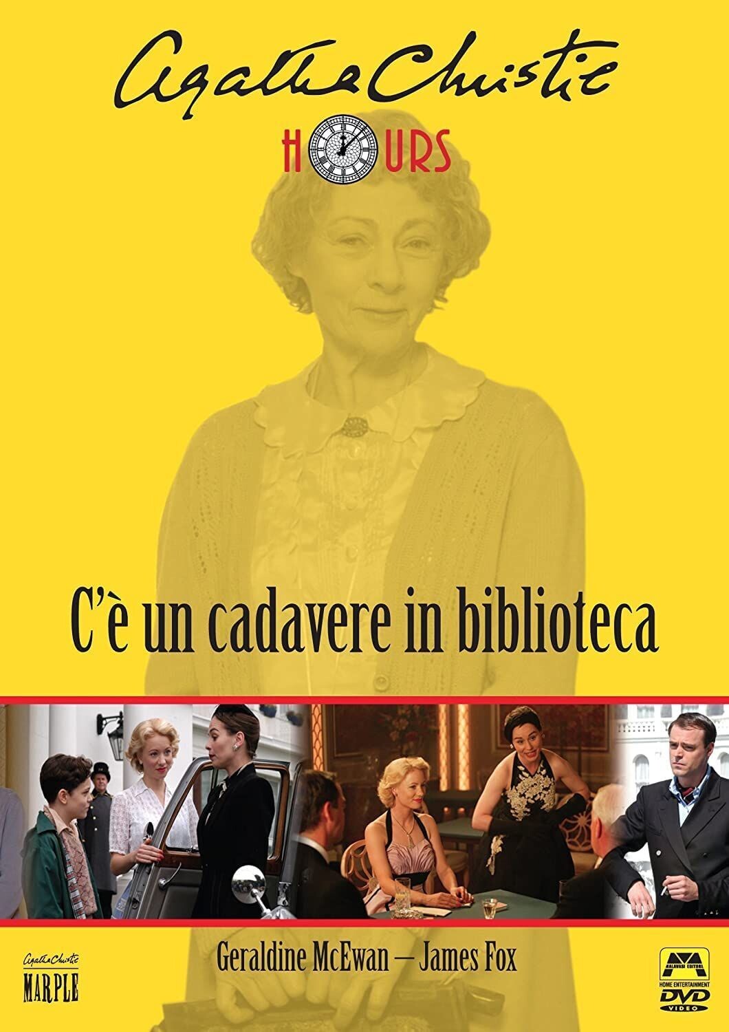 TeknoFilm - DVD - Agatha Christie Hours - C'E' UN CADAVERE IN BIBLIOTECA di Andy Wilson (2004) - MALAVASI