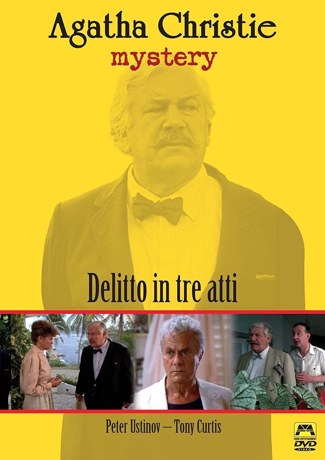 TeknoFilm - DVD - Agatha Christie Mistery - DELITTO IN TRE ATTI di Gary Nelson (1986) - MALAVASI