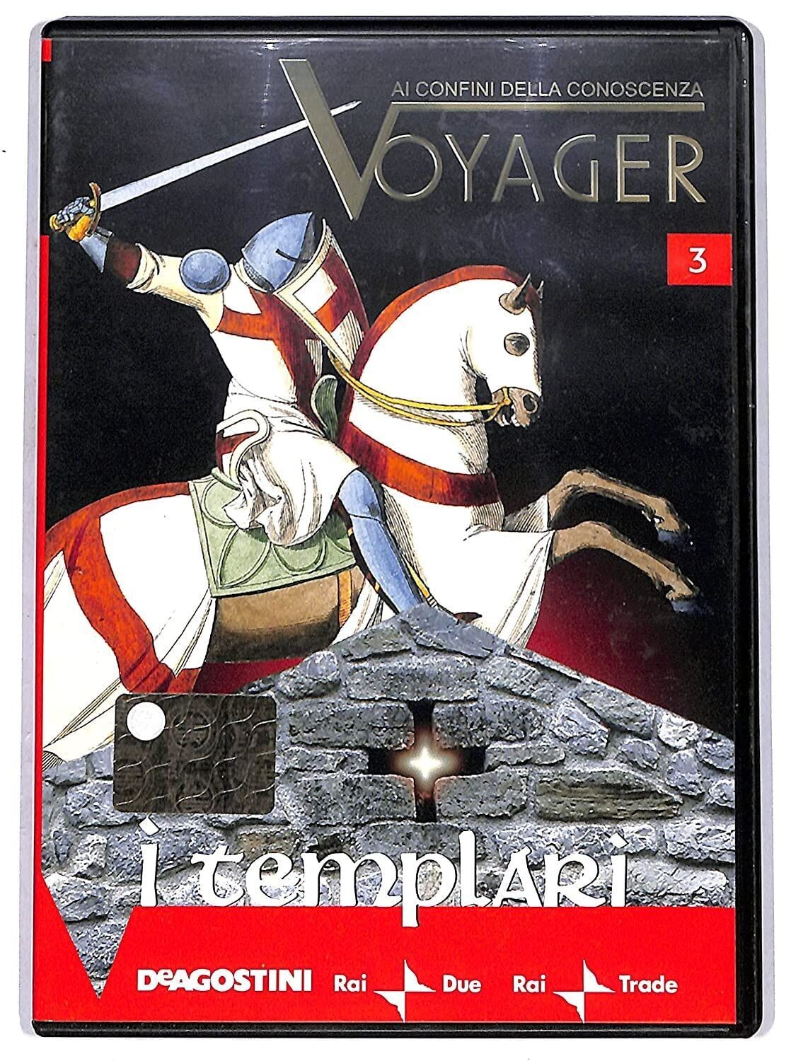TeknoFilm - DVD – Ai confini della conoscenza VOYAGER Vol. 03 - I TEMPLARI di P. Cattedra, A. Gigante e L. Rizza (2007) - DE AGOSTINI