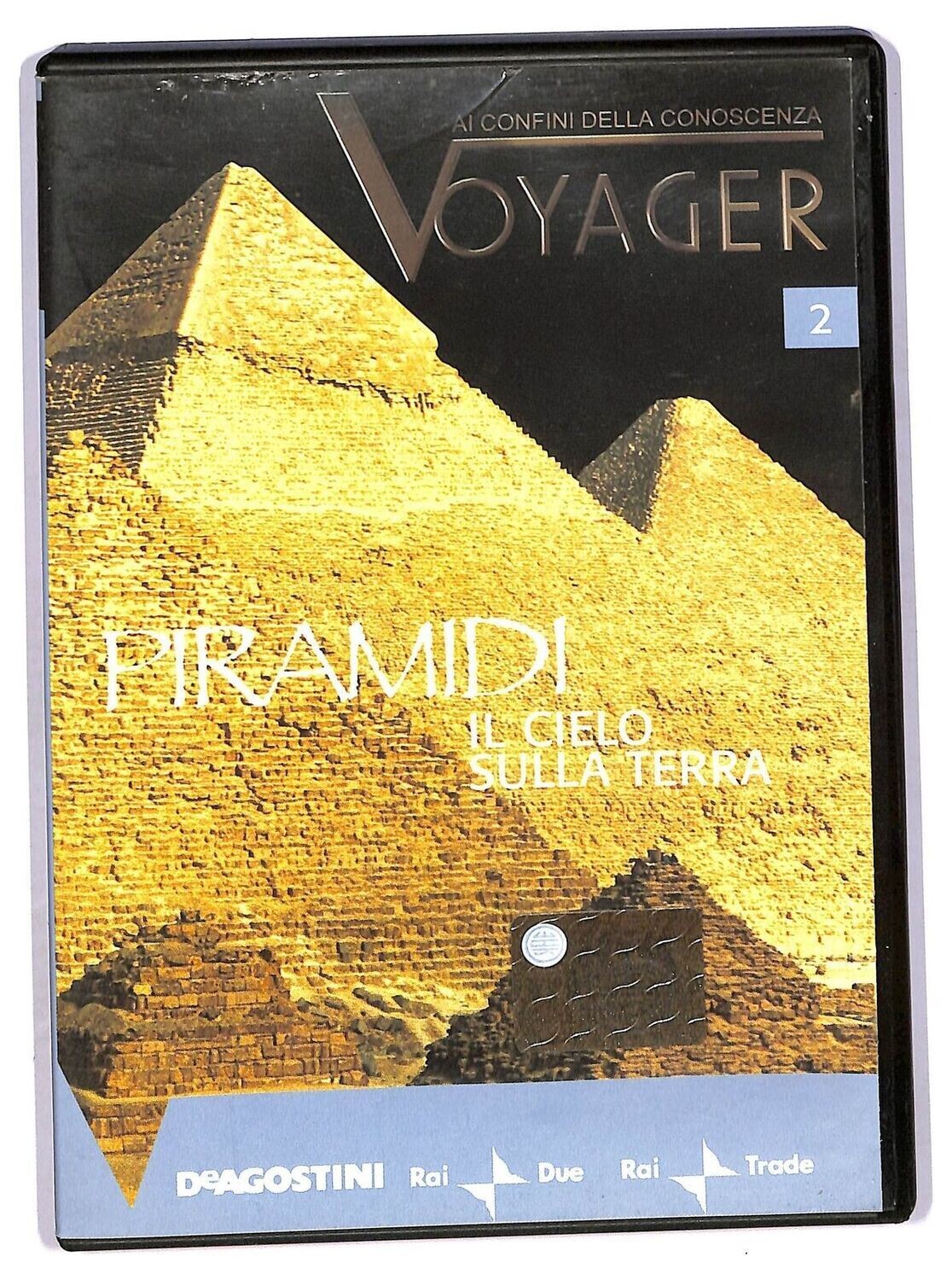 TeknoFilm - DVD – Ai confini della conoscenza VOYAGER  Vol. 02 - PIRAMIDI: IL CIELO SULLA TERRA di P. Cattedra, A. Gigante e L. Rizza (2007) - DE AGOSTINI