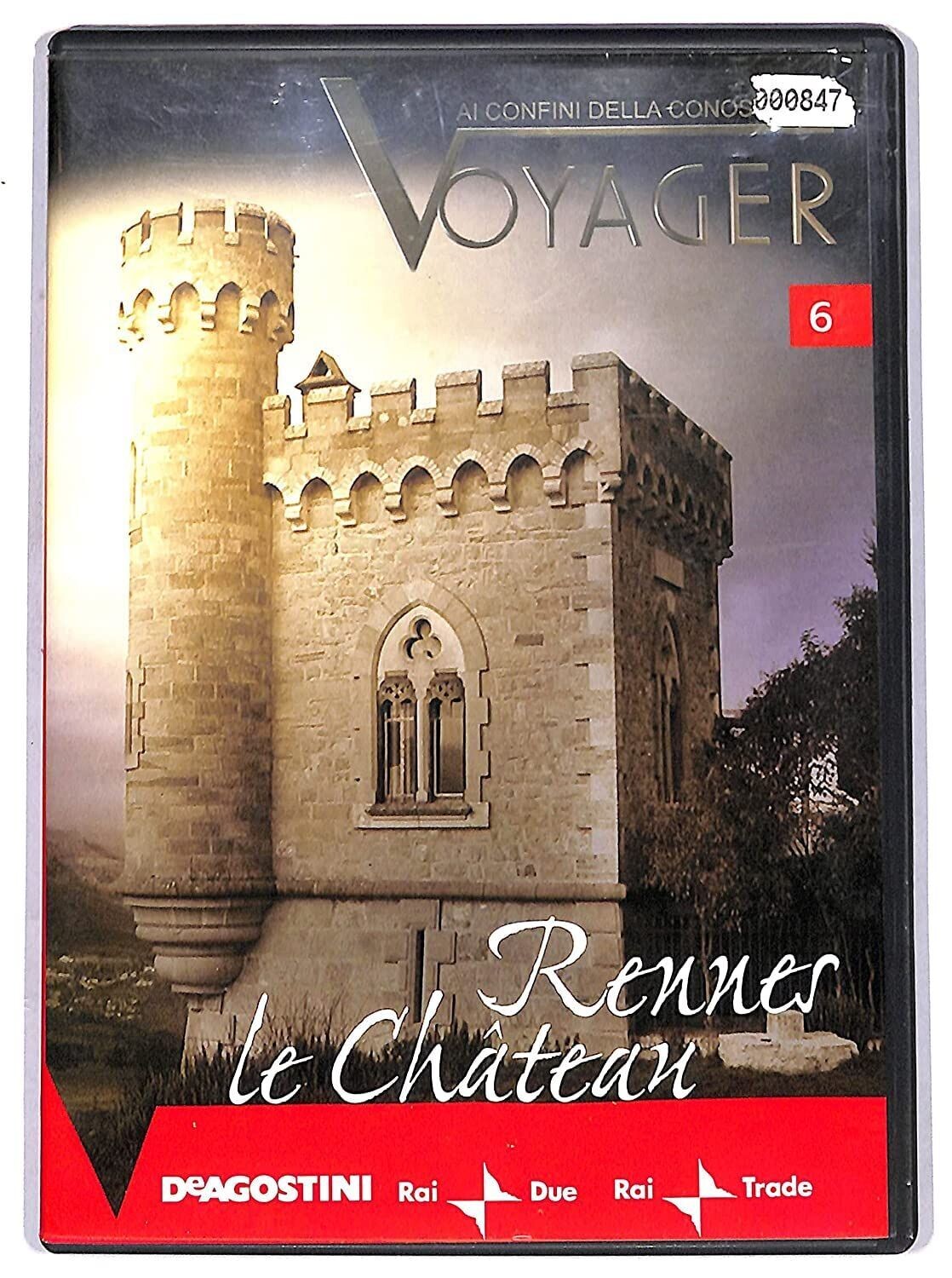 TeknoFilm - DVD – Ai confini della conoscenza VOYAGER Vol. 06 - RENNES: LE CHATEAU di P. Cattedra, A. Gigante e L. Rizza (2008) - DE AGOSTINI