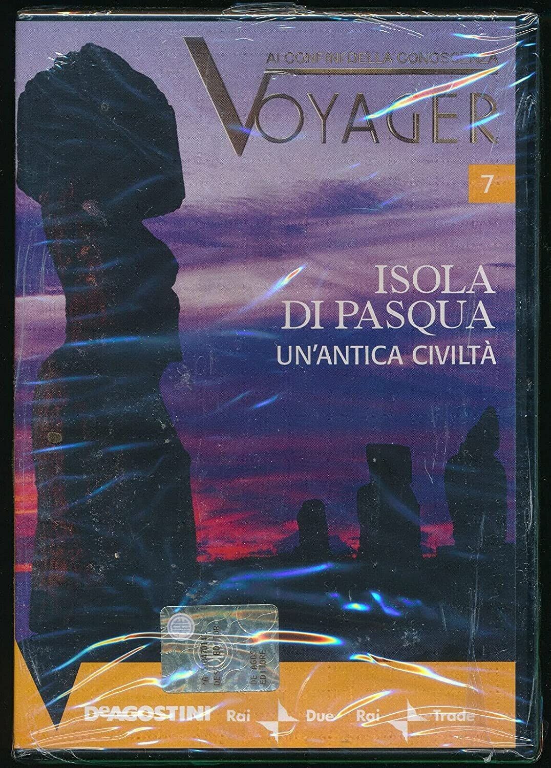 TeknoFilm - DVD – Ai confini della conoscenza VOYAGER Vol. 07 - ISOLA DI PASQUA: UN'ANICA CIVILTA' di P. Cattedra, A. Gigante e L. Rizza (2008) - DE AGOSTINI