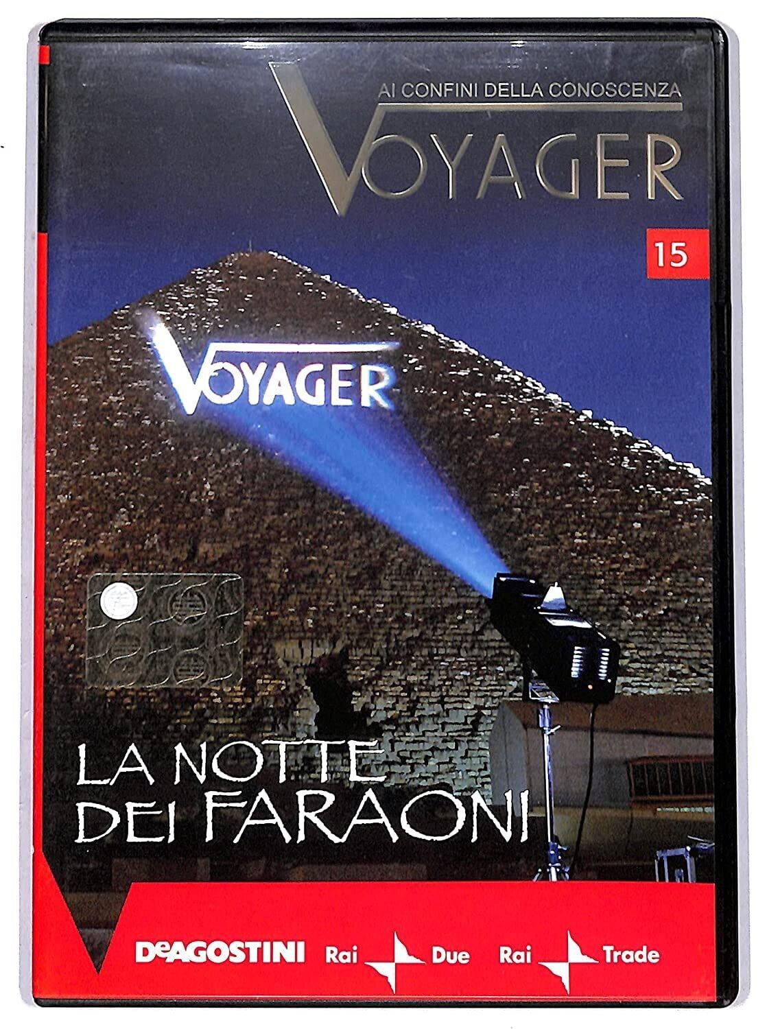TeknoFilm - DVD – Ai confini della conoscenza VOYAGER Vol. 15 - LA NOTTE DEI FARAONI di P. Cattedra e R. Maresti (2008) - DE AGOSTINI