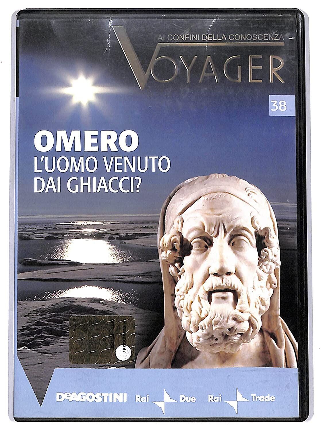 TeknoFilm - DVD – Ai confini della conoscenza VOYAGER Vol. 38 - OMERO: L'UOMO VENUTO DAI GHIACCI di P. Cattedra e R. Maresti (2008) - DE AGOSTINI