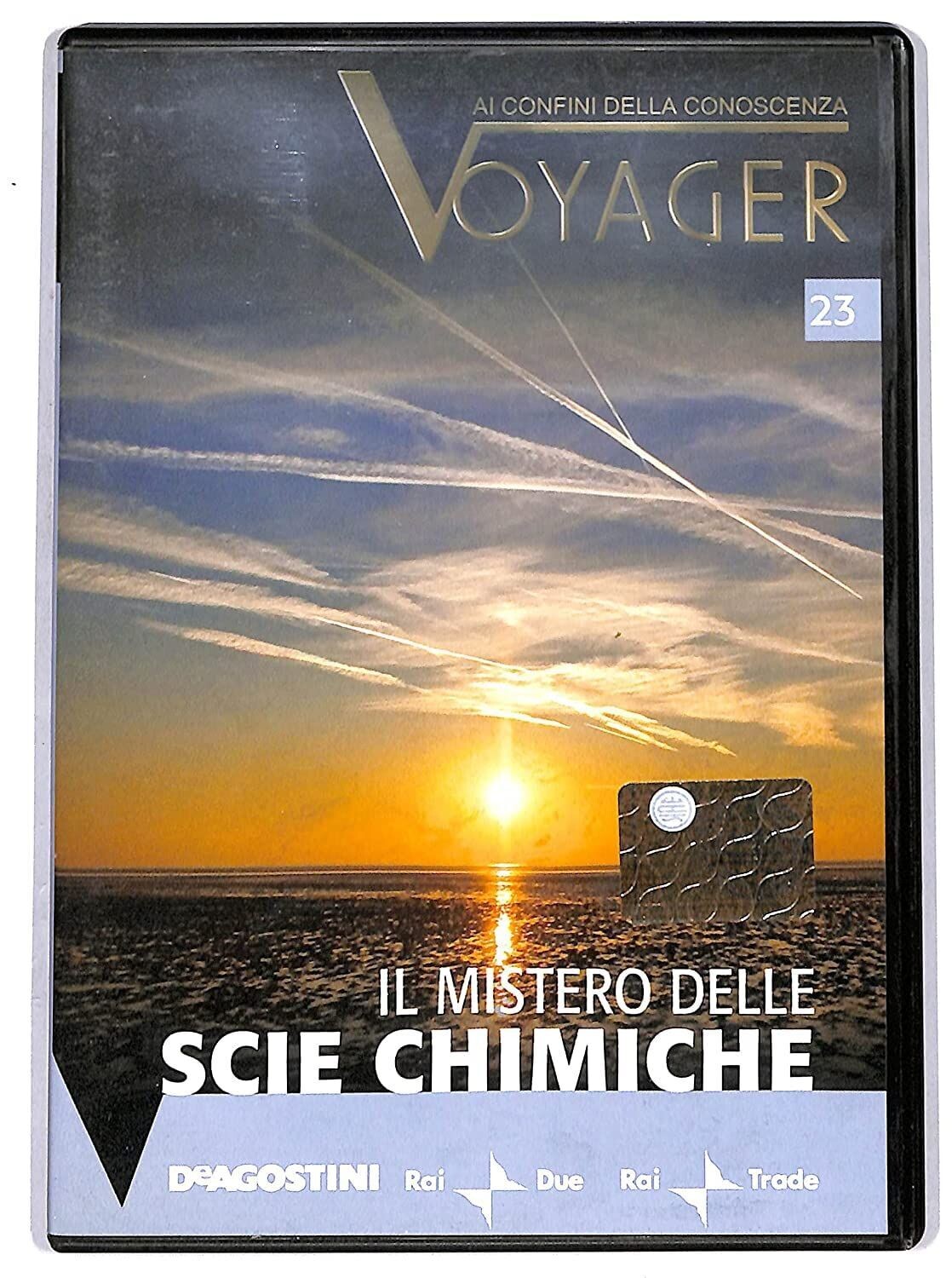 TeknoFilm - DVD – Ai confini della conoscenza VOYAGER Vol. 23 - IL MISTERO DELLE SCIE CHIMICHE di P. Cattedra e R. Maresti (2008) - DE AGOSTINI