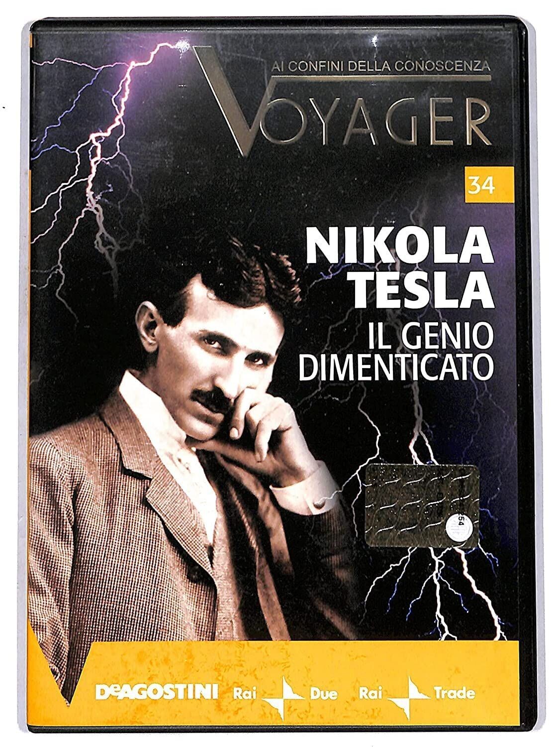 TeknoFilm - DVD – Ai confini della conoscenza VOYAGER Vol. 34 - NIKOLA TESLA IL GENIO DIMENTICATO di P. Cattedra e R. Maresti (2008) - DE AGOSTINI