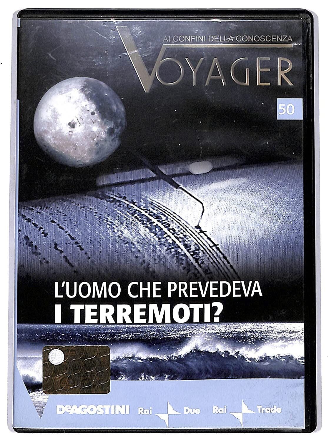 TeknoFilm - DVD – Ai confini della conoscenza VOYAGER Vol. 50 - L'UOMO CHE PREVEDEVA I TERREMOTI di P. Cattedra e R. Maresti (2008) - DE AGOSTINI
