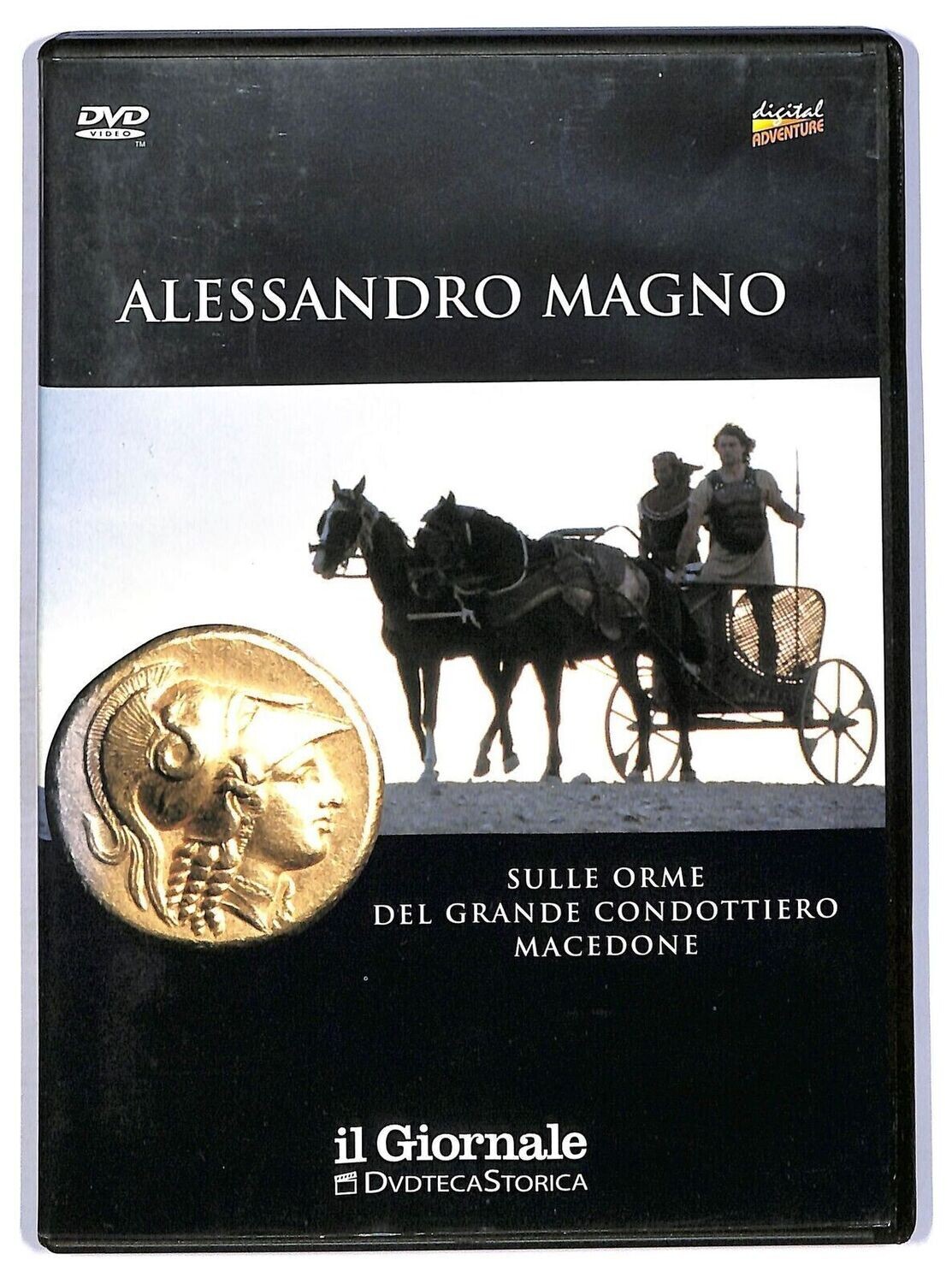 TeknoFilm - DVD – ALESSANDRO MAGNO - SULLE ORME DEL GRANDE CONDOTTIERO MACEDONE (2004) - IL GIORNALE