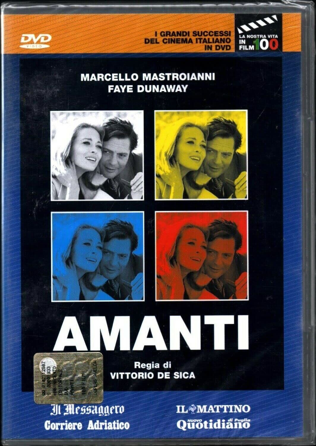 TeknoFilm - DVD – AMANTI di Vittorio De Sica (1968) - IL MESSAGGERO