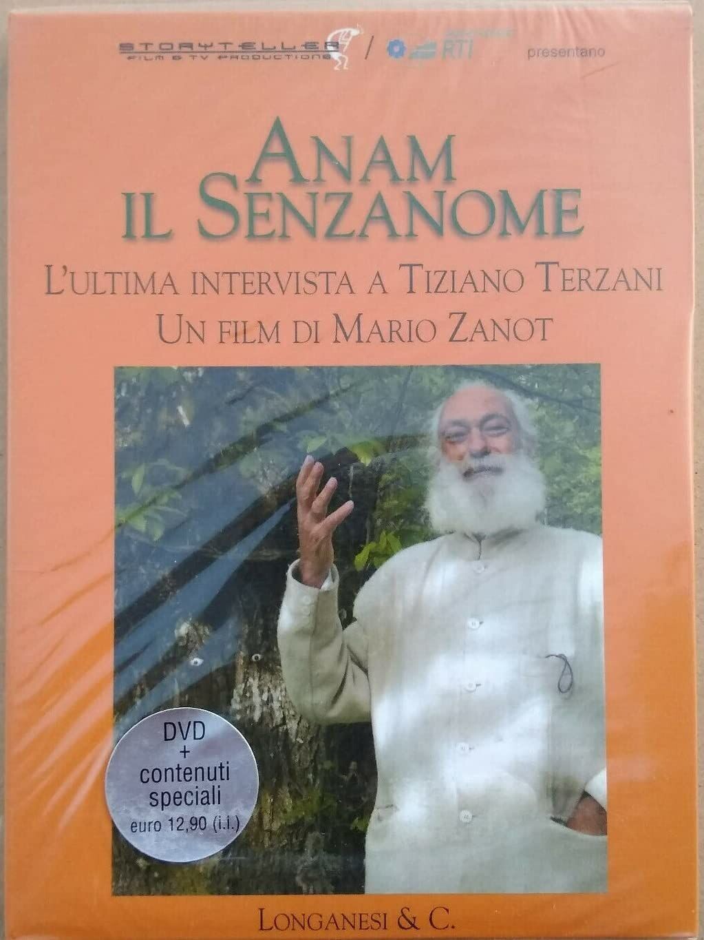 TeknoFilm - DVD – ANAM IL SENZANOME - L'ULTIMA INTERVISTA A TIZIANO TERZANI di Mario Zanot (2004) - LONGANESI