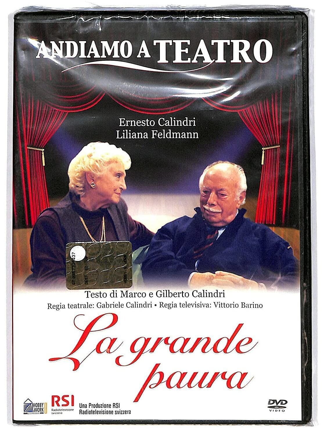 TeknoFilm - DVD – ANDIAMO A TEATRO - LA GRANDE PAURA di V. Barino e G. Calindri - HOBBY & WORK