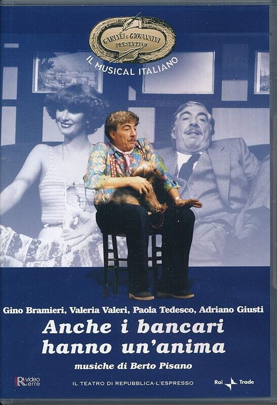 TeknoFilm - DVD - La grande commedia musicale Garinei & Giovannini - ANCHE I BANCARI HANNO UN'ANIMA di Gino Landi (1979) - REPUBBLICA/L'ESPRESSO