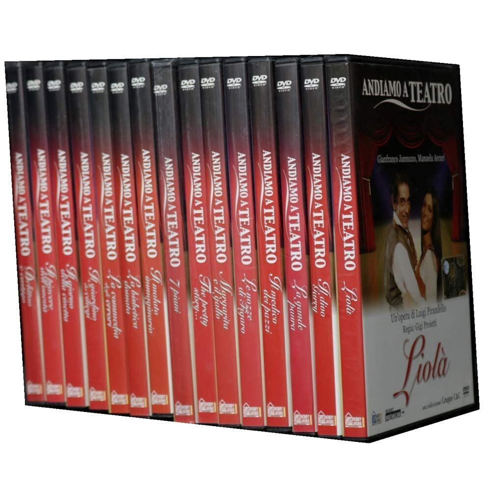 TeknoFilm - 15 DVD – ANDIAMO A TEATRO (Opera completa) - (2010) - HOBBY & WORK