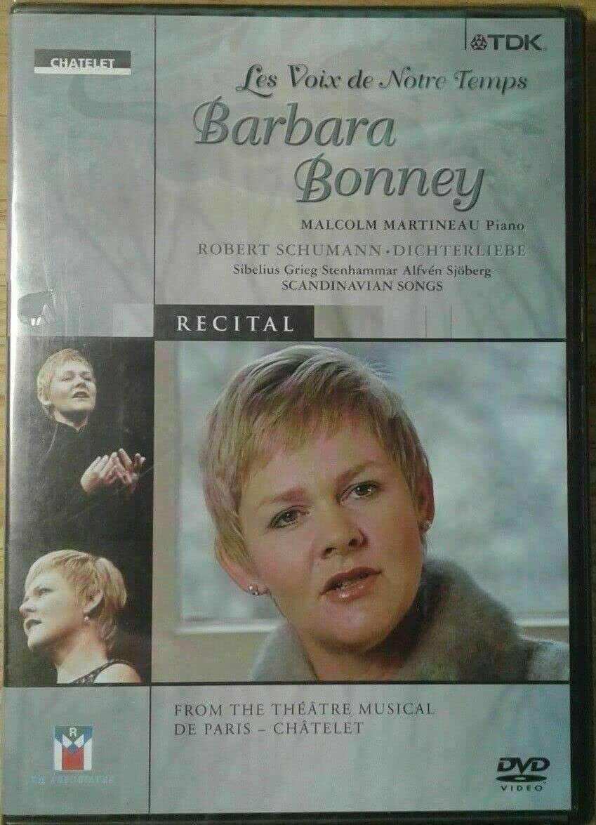 TeknoFilm - DVD – Barbara Bonney: LES VOIX DE NOTRE TEMPS - RECITAL (Theatre musical de Paris) di Rodney Greenberg (2001) - TDK