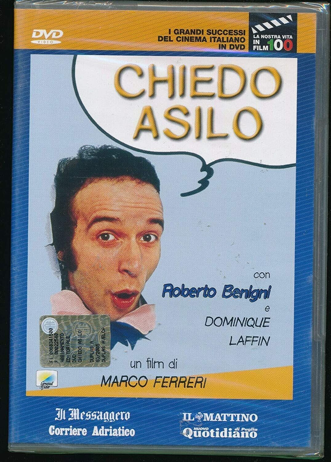 TeknoFilm -  DVD – CHIEDO ASILO di Marco Ferreri (1979) - IL MESSAGGERO