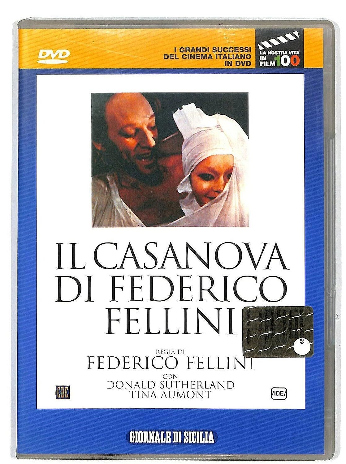 TeknoFilm - DVD – IL CASANOVA DI FEDERICO FELLINI di Federico Fellini (1976) - IL MESSAGGERO