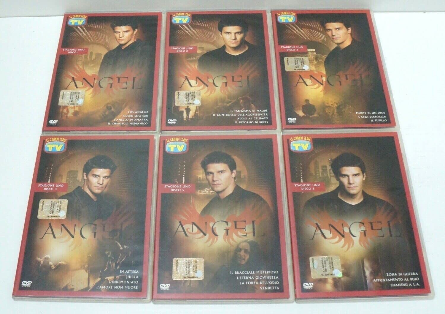TeknoFilm - 6 DVD - ANGEL Stagione 1 (1999) - TV SORRISI E CANZONI