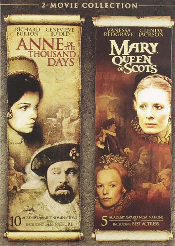 TeknoFilm - 2 DVD (Lingua Inglese) – ANNE OF THE THOUSAND DAYS di Charles Jarrott (1969) + MARY, QUEEN OF SCOTS di Charles Jarrott (1971) - UNIVERSAL TeknoFilm - 2 DVD (Lingua Inglese) – ANNE OF THE THOUSAND DAYS di Charles Jarrott (1969) + MARY, QUEEN OF SCOTS di Charles Jarrott (1971) - UNIVERSAL
