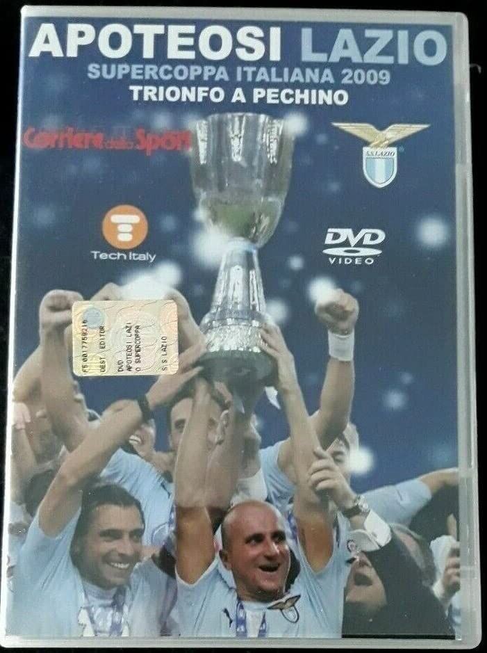TeknoFilm - DVD – APOTEOSI LAZIO - SUPERCOPPA ITALIANA 2009 - TRIONFO A PECHINO (2010) - CORRIERE DELLO SPORT