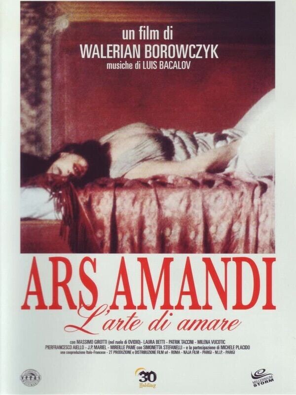 TeknoFilm - DVD – ARS AMANDI - L'ARTE DI AMARE di Walerian Borowczyk (1983) - MILLENNIUM STORM