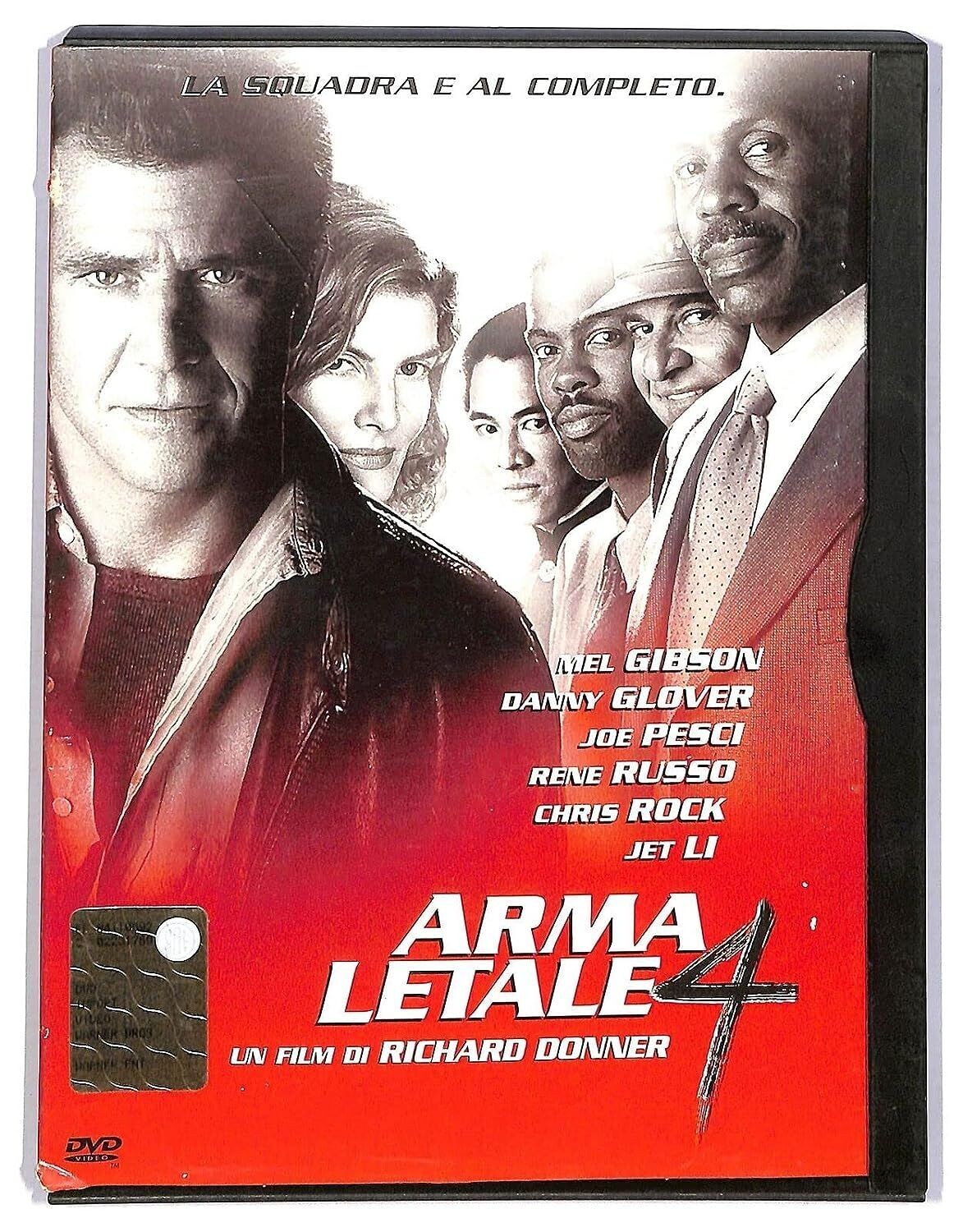 TeknoFilm - DVD – ARMA LETALE 4 (Snapper case) di Richard Donner (1987) - WARNER BROS