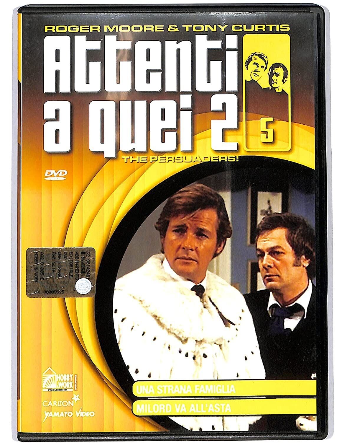 TeknoFilm - DVD - ATTENTI A QUEI 2 ol. 05 (Una strana famiglia + Milord va all'asta) con Roger Moore (1971) - HOBBY & WORK