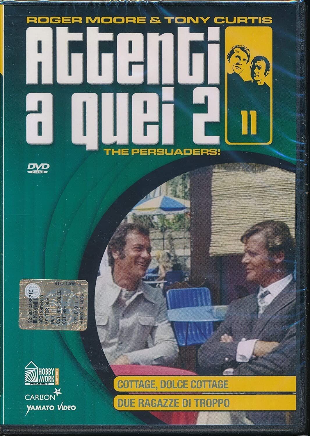 TeknoFilm - DVD - ATTENTI A QUEI 2 Vol. 11 (Cottage, dolce cottage - Due ragazze di troppo) con Roger Moore (1971) - HOBBY & WORK