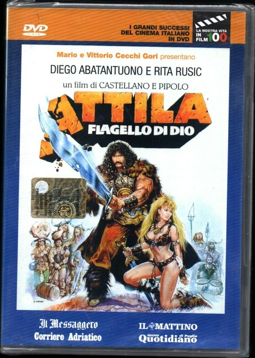 TeknoFilm - DVD – ATTILA FLAGELLO DI DIO di Castellano e Pipolo (1982) - IL MESSAGGERO