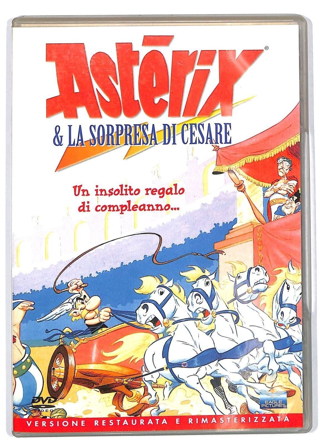TeknoFilm - DVD – ASTERIX & LA SORPRESA DI CESARE di Gaëtan Brizzi e Paul Brizzio (1985) - EAGLE