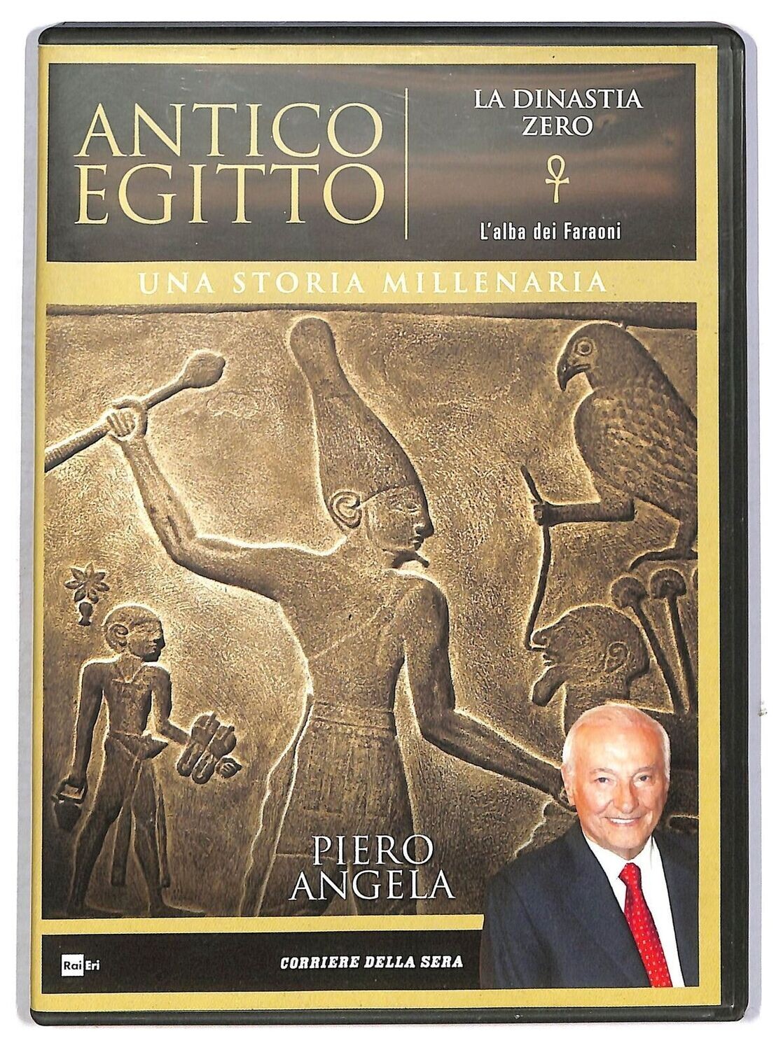 TeknoFilm - DVD - Piero Angela: ANTICO EGITTO: UNA STORIA MILLENARIA - LA DINASTIA ZERO (L'ALBA DEI FARAONI) 2012 - CORRIERE DELLA SERA