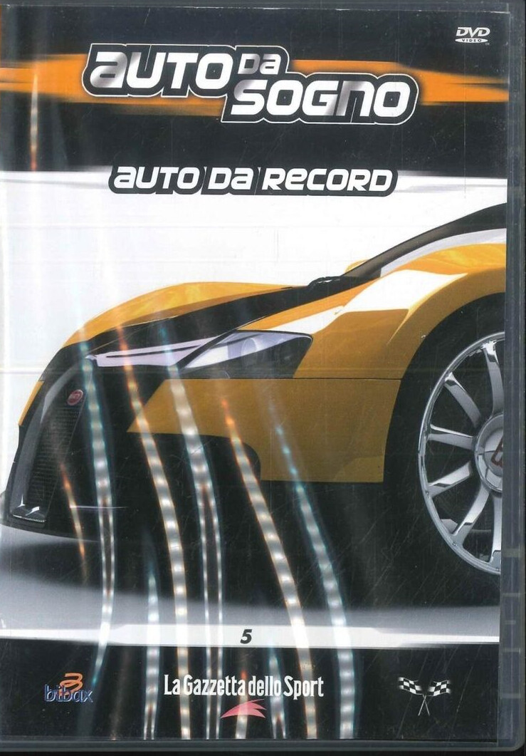 TeknoFilm - DVD - AUTO DA SOGNO - AUTO DA RECORD (2012) - GAZZETTA DELLO SPORT