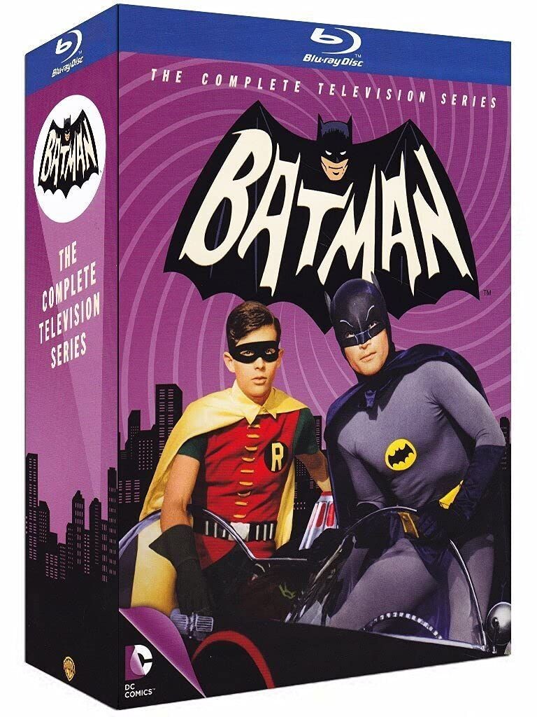 TeknoFilm - 13 Bluray – BATMAN - SERIE TV (Completa 3 Stagioni) di Leslie H. Martinson (1966) - WARNER BROS